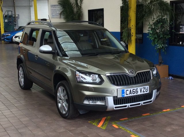 2017 66 Skoda Yeti 1.2 TSI SE L Outdoor DSG (s/s) 5dr