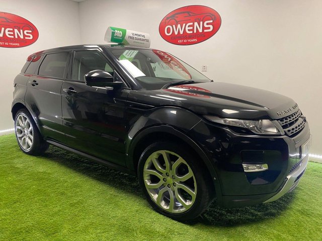 View our LAND ROVER RANGE ROVER EVOQUE