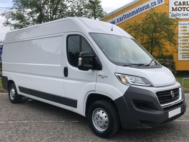 2017 66 Fiat Ducato L3 H2 Lwb 130ps 2.3Hdi (Air Con & Cruise) Van