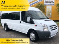USED 2013 13 FORD TRANSIT 135 T430 MINIBUS 17 SEATER [ LOW MILES 25k ] NO VAT !!  