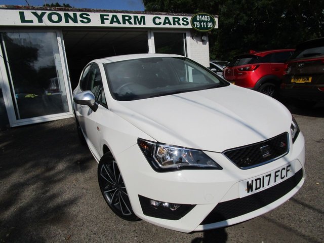 2017 17 Seat Ibiza 1.2 TSI FR TECHNOLOGY 5d 109 BHP