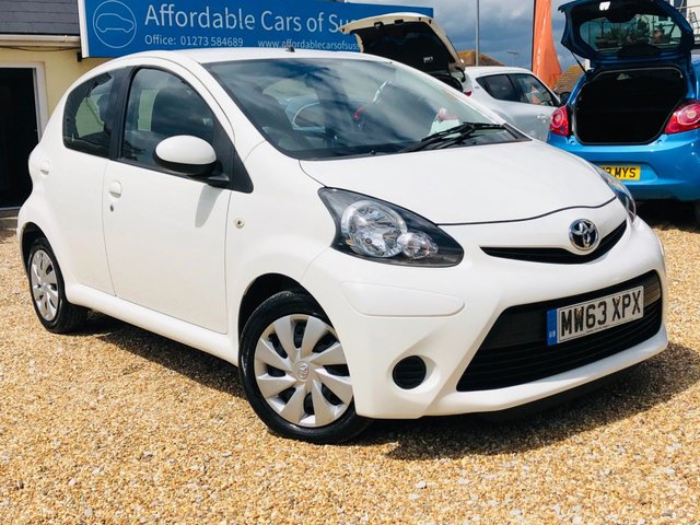 2013 63 Toyota Aygo 1.0 VVT-I MOVE AUTOMATIC SAT NAV
