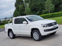 USED 2015 65 VOLKSWAGEN AMAROK 2.0 DC TDI HIGHLINE 4MOTION 180 BHP LEATHER + SPORT TOP  ** NO VAT **