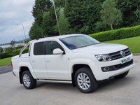 USED 2015 65 VOLKSWAGEN AMAROK 2.0 DC TDI HIGHLINE 4MOTION 180 BHP LEATHER + SPORT TOP  ** NO VAT **