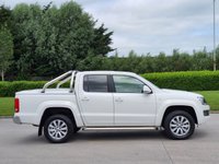 USED 2015 65 VOLKSWAGEN AMAROK 2.0 DC TDI HIGHLINE 4MOTION 180 BHP LEATHER + SPORT TOP  ** NO VAT **