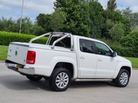 USED 2015 65 VOLKSWAGEN AMAROK 2.0 DC TDI HIGHLINE 4MOTION 180 BHP LEATHER + SPORT TOP  ** NO VAT **