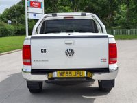 USED 2015 65 VOLKSWAGEN AMAROK 2.0 DC TDI HIGHLINE 4MOTION 180 BHP LEATHER + SPORT TOP  ** NO VAT **