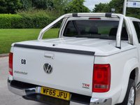 USED 2015 65 VOLKSWAGEN AMAROK 2.0 DC TDI HIGHLINE 4MOTION 180 BHP LEATHER + SPORT TOP  ** NO VAT **