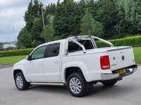 USED 2015 65 VOLKSWAGEN AMAROK 2.0 DC TDI HIGHLINE 4MOTION 180 BHP LEATHER + SPORT TOP  ** NO VAT **