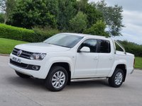USED 2015 65 VOLKSWAGEN AMAROK 2.0 DC TDI HIGHLINE 4MOTION 180 BHP LEATHER + SPORT TOP  ** NO VAT **