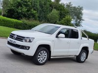 USED 2015 65 VOLKSWAGEN AMAROK 2.0 DC TDI HIGHLINE 4MOTION 180 BHP LEATHER + SPORT TOP  ** NO VAT **