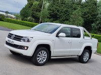 USED 2015 65 VOLKSWAGEN AMAROK 2.0 DC TDI HIGHLINE 4MOTION 180 BHP LEATHER + SPORT TOP  ** NO VAT **