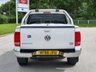 USED 2015 65 VOLKSWAGEN AMAROK 2.0 DC TDI HIGHLINE 4MOTION 180 BHP LEATHER + SPORT TOP  ** NO VAT **