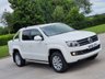 USED 2015 65 VOLKSWAGEN AMAROK 2.0 DC TDI HIGHLINE 4MOTION 180 BHP LEATHER + SPORT TOP  ** NO VAT **