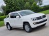 USED 2015 65 VOLKSWAGEN AMAROK 2.0 DC TDI HIGHLINE 4MOTION 180 BHP LEATHER + SPORT TOP  ** NO VAT **
