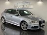 USED 2015 15 AUDI A3 2.0 TDI S LINE 5d 148 BHP F/S/H, CLEAN EXAMPLE, LEATHER!