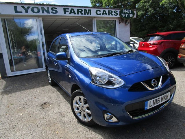 2015 15 Nissan Micra 1.2 ACENTA 5d 79 BHP