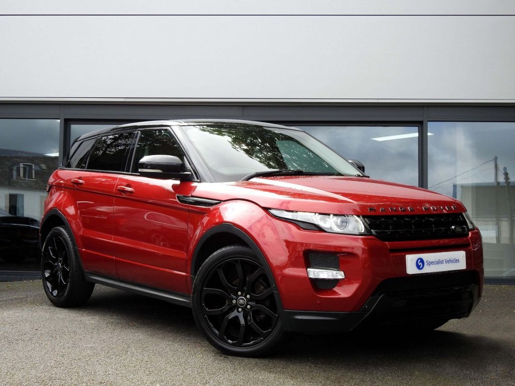 View our LAND ROVER RANGE ROVER EVOQUE