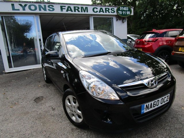 2010 60 Hyundai I20 1.2 COMFORT 5d 77 BHP