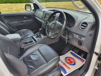 USED 2013 63 VOLKSWAGEN AMAROK 2.0 DC TDI HIGHLINE 4MOTION 180 BHP CHOICES OF 2 WHITE IN STOCK