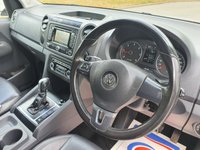 USED 2013 63 VOLKSWAGEN AMAROK 2.0 DC TDI HIGHLINE 4MOTION 180 BHP CHOICES OF 2 WHITE IN STOCK