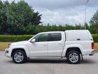 USED 2013 63 VOLKSWAGEN AMAROK 2.0 DC TDI HIGHLINE 4MOTION 180 BHP CHOICES OF 2 WHITE IN STOCK