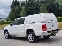 USED 2013 63 VOLKSWAGEN AMAROK 2.0 DC TDI HIGHLINE 4MOTION 180 BHP CHOICES OF 2 WHITE IN STOCK