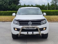 USED 2013 63 VOLKSWAGEN AMAROK 2.0 DC TDI HIGHLINE 4MOTION 180 BHP CHOICES OF 2 WHITE IN STOCK