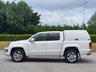USED 2013 63 VOLKSWAGEN AMAROK 2.0 DC TDI HIGHLINE 4MOTION 180 BHP CHOICES OF 2 WHITE IN STOCK