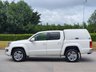 USED 2013 63 VOLKSWAGEN AMAROK 2.0 DC TDI HIGHLINE 4MOTION 180 BHP CHOICES OF 2 WHITE IN STOCK