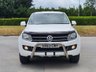 USED 2013 63 VOLKSWAGEN AMAROK 2.0 DC TDI HIGHLINE 4MOTION 180 BHP CHOICES OF 2 WHITE IN STOCK