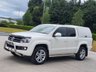 USED 2013 63 VOLKSWAGEN AMAROK 2.0 DC TDI HIGHLINE 4MOTION 180 BHP CHOICES OF 2 WHITE IN STOCK