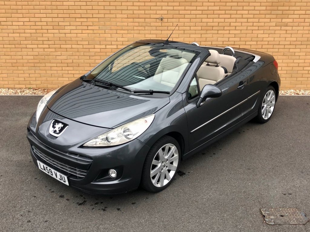 USED 2009 59 PEUGEOT 207 CC GT // 1.6L // Convertible // 2d // 120 BHP // Px swap 