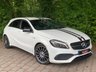 USED 2018 68 MERCEDES-BENZ A-CLASS 1.6 A 200 WHITEART 5d 154 BHP STUNNING AND VERY RARE - MERCEDES A200 'WHITEART EDITION' 7SPD AUTOMATIC WITH PADDLE SHIFT