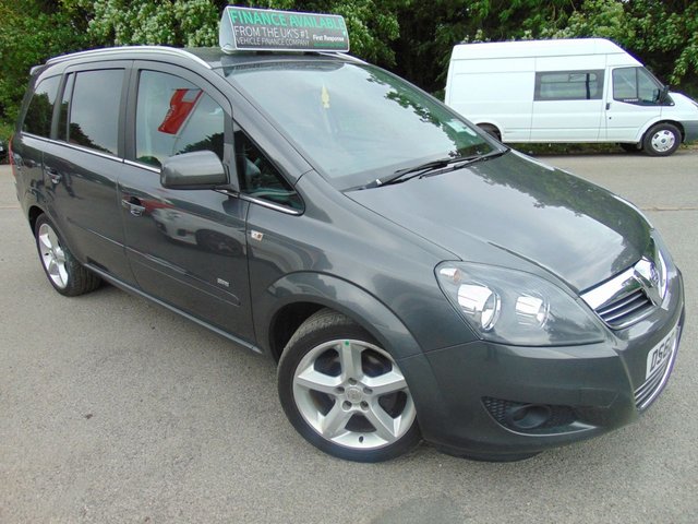 2010 60 Vauxhall Zafira 1.8 SRI 5d 138 BHP