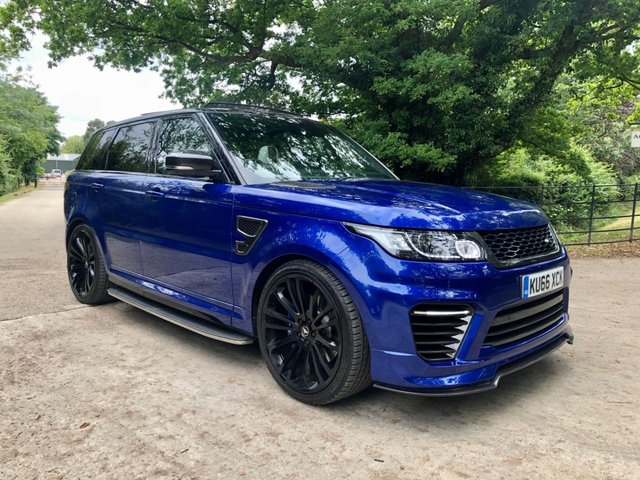 2016 66 Land Rover Range Rover Sport 5.0 V8 SVR 5d 543 BHP