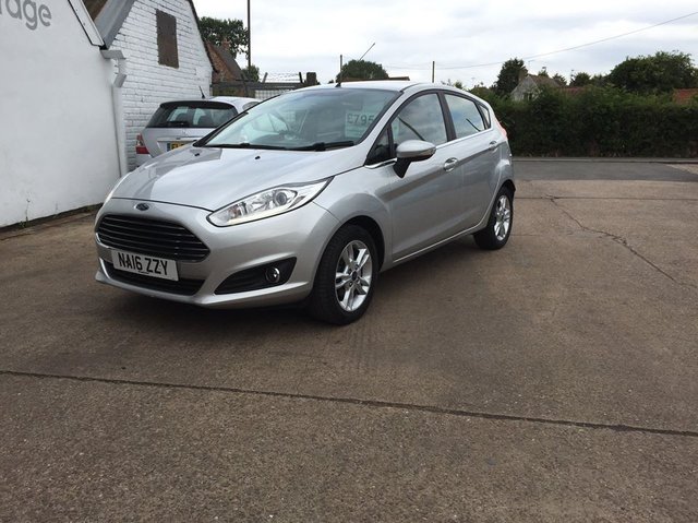 2016 16 Ford Fiesta 1.2 ZETEC 5d 81 BHP