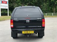 USED 2008 08 TOYOTA HI-LUX 3.0 INVINCIBLE D-4D 4X4 D/C  169 BHP LEATHER + SAT NAV *** NO VAT **