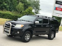USED 2008 08 TOYOTA HI-LUX 3.0 INVINCIBLE D-4D 4X4 D/C  169 BHP LEATHER + SAT NAV *** NO VAT **