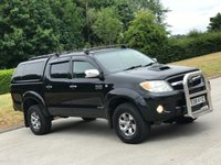 USED 2008 08 TOYOTA HI-LUX 3.0 INVINCIBLE D-4D 4X4 D/C  169 BHP LEATHER + SAT NAV *** NO VAT **