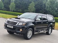 USED 2015 65 TOYOTA HI-LUX 3.0 INVINCIBLE 4X4 D-4D DCB 169 BHP SAT NAV + LEATHER ** NO VAT **