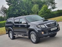 USED 2015 65 TOYOTA HI-LUX 3.0 INVINCIBLE 4X4 D-4D DCB 169 BHP SAT NAV + LEATHER ** NO VAT **