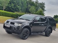 USED 2013 62 MITSUBISHI L200 2.5 DI-D 4X4 BARBARIAN BLACK LB DCB 175 BHP BLACK EDITION MODEL !! NO VAT