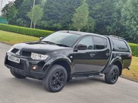 USED 2013 62 MITSUBISHI L200 2.5 DI-D 4X4 BARBARIAN BLACK LB DCB 175 BHP BLACK EDITION MODEL !! NO VAT
