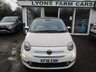 USED 2018 18 FIAT 500C 1.2 60TH ANNIVERSARY CONVERTIBLE DUALOGIC 2d 69 BHP AUTOMATIC *VERY RARE SPECIAL EDITION* Extremely rare special edition 60th Anniversary Convertible Dualogic! Full Service History + Just Serviced, One Previous Owner, NEW MOT, Automatic, Great fuel economy!