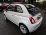 USED 2018 18 FIAT 500C 1.2 60TH ANNIVERSARY CONVERTIBLE DUALOGIC 2d 69 BHP AUTOMATIC *VERY RARE SPECIAL EDITION* Extremely rare special edition 60th Anniversary Convertible Dualogic! Full Service History + Just Serviced, One Previous Owner, NEW MOT, Automatic, Great fuel economy!