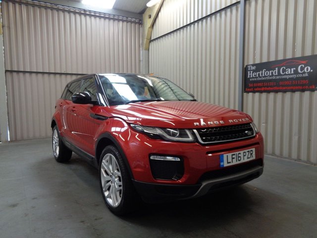2016 16 Land Rover Range Rover Evoque 2.0 TD4 SE TECH 5d 177 BHP