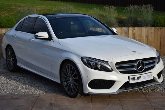 2016 66 Mercedes-Benz C Class 2.1 C220 D AMG LINE PREMIUM 4d 170 BHP