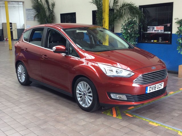 2018 18 Ford C-Max 1.0 TITANIUM 5d 124 BHP