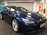 USED 2014 BMW 6 SERIES 3.0 640D M SPORT GRAN COUPE 4d 309 BHP UK DELIVERY* RAC APPROVED* FINANCE ARRANGED* PART EX